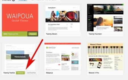 WordPress Themes löschen