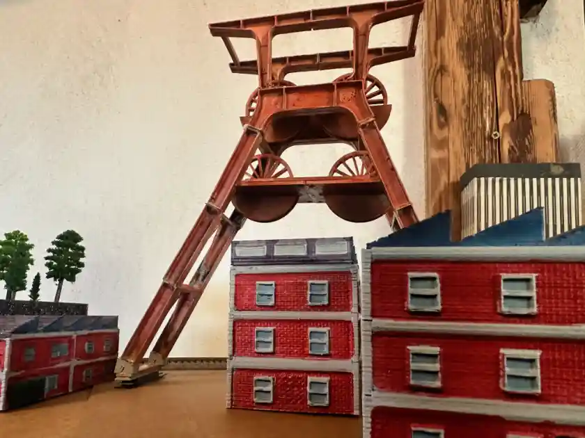 Bauanleitung Zeche Zollverein für die Modellbahn